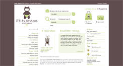 Desktop Screenshot of en.ptitsdessous.com