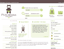 Tablet Screenshot of en.ptitsdessous.com